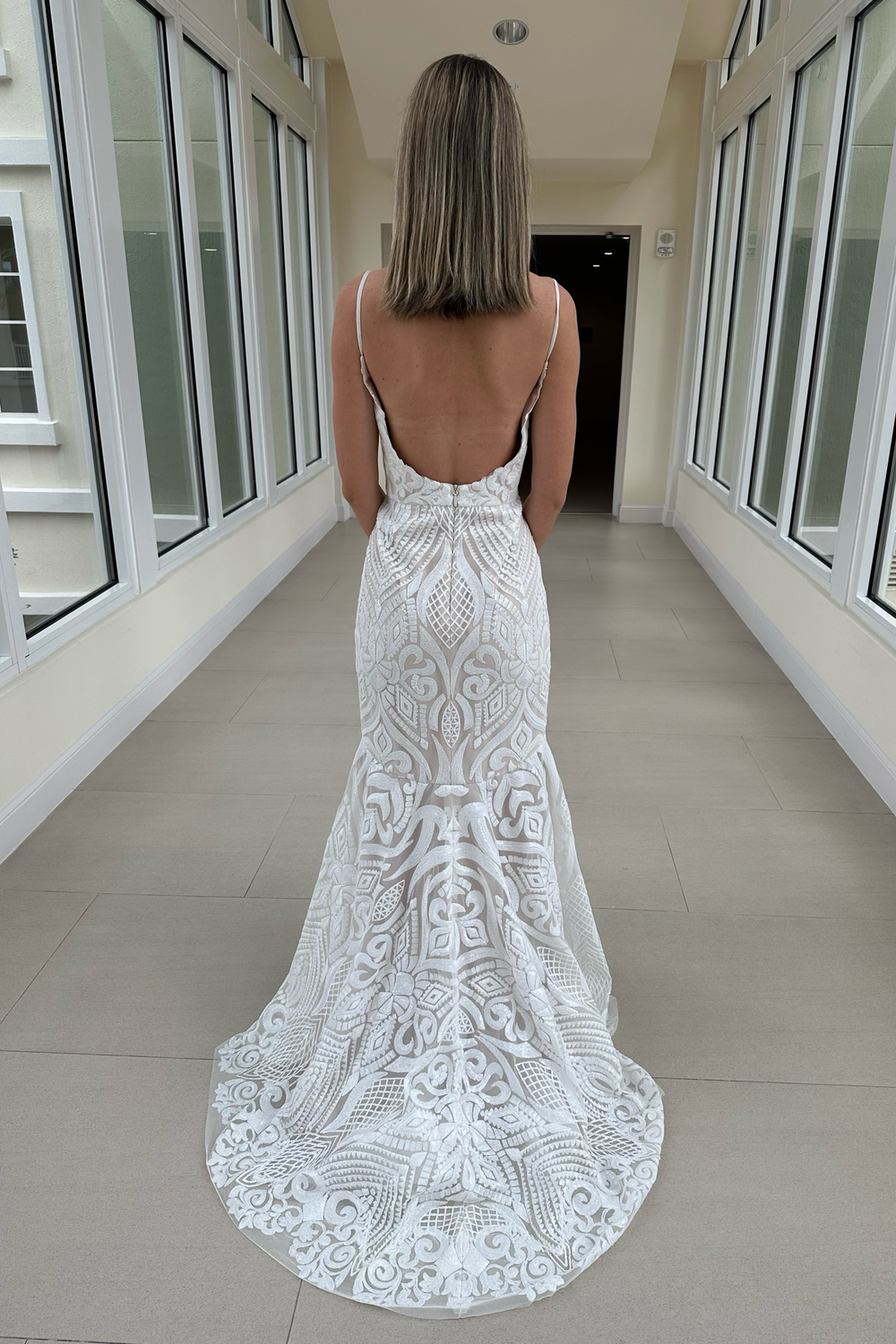 Hayley Paige Blush West 1710 9