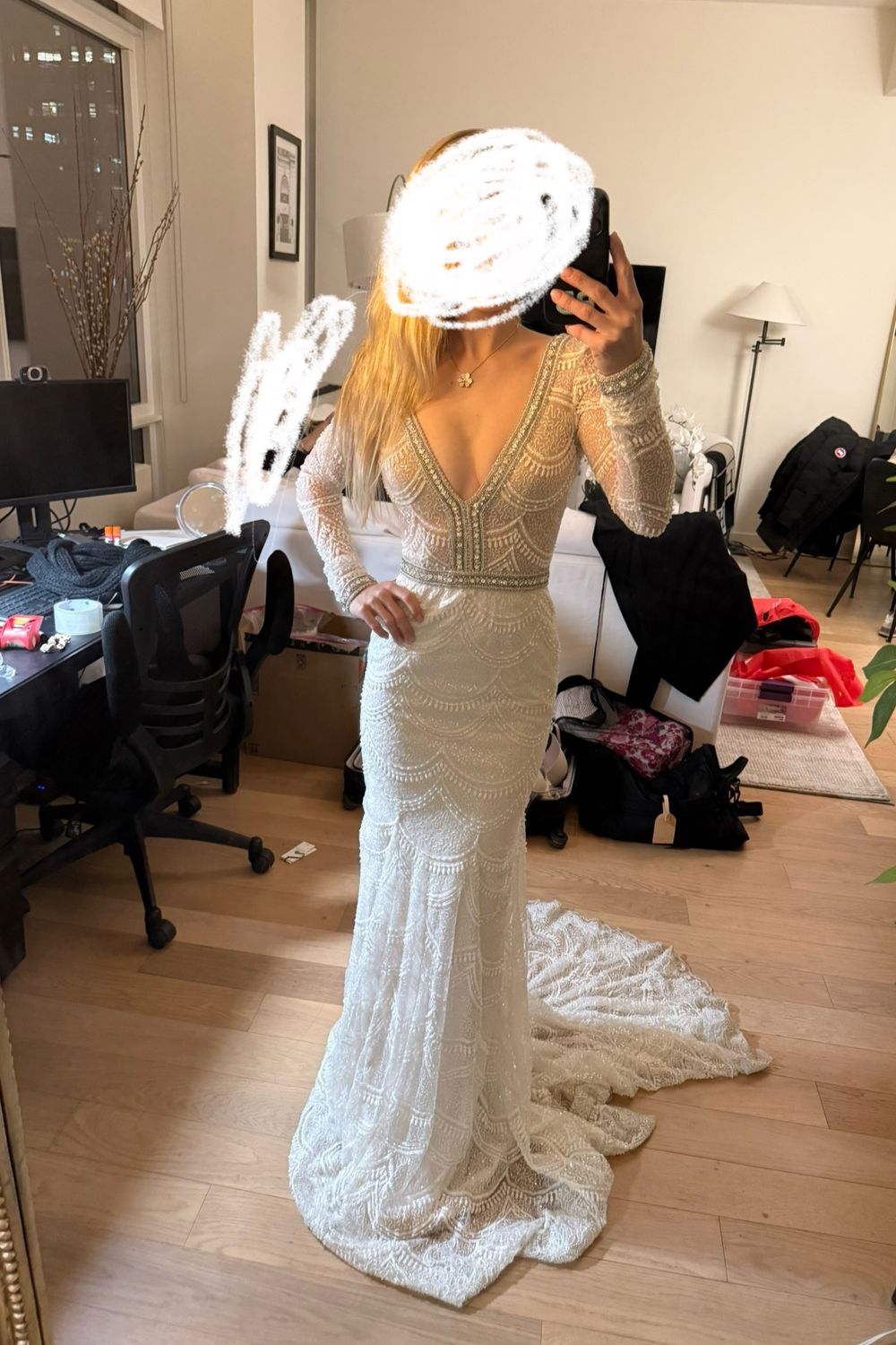 berta silver dress Berta 19-22 Miami