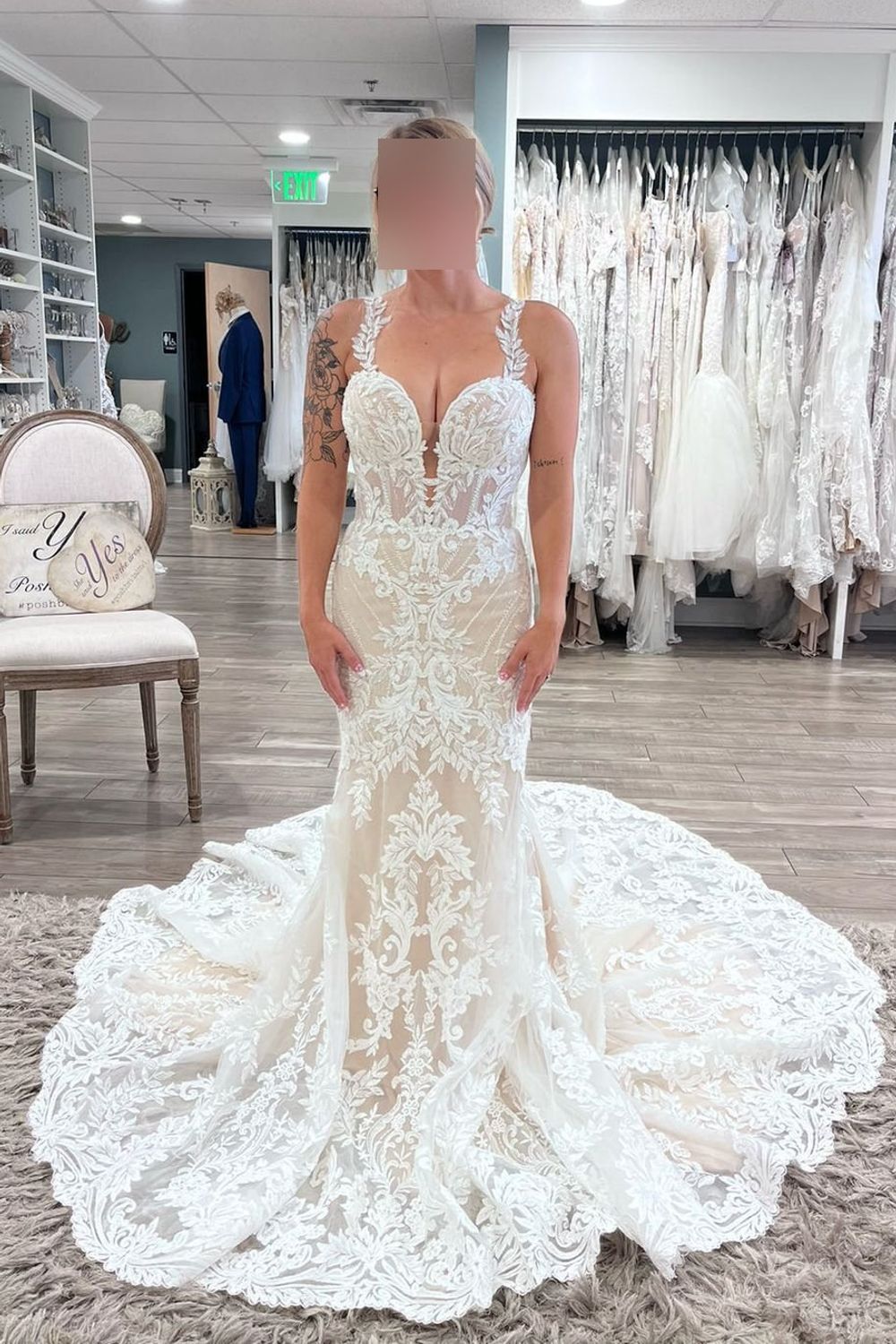 Never Worn Martina Liana 1236 Wedding Dress