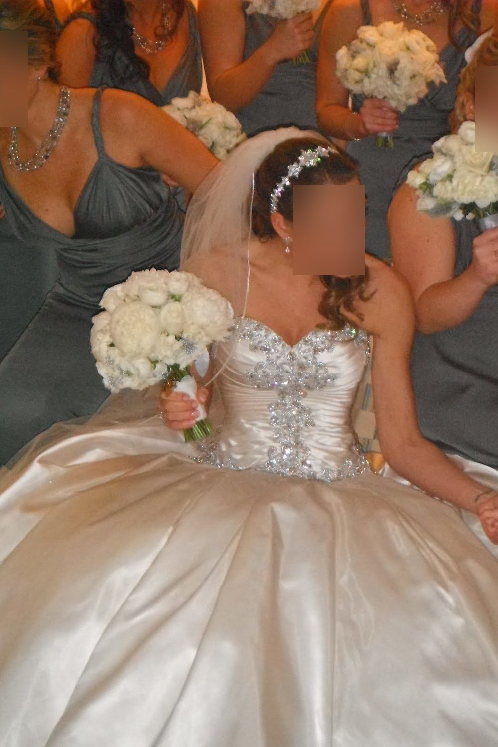 Pnina Tornai Sweeheart Ballgown with Swarovski Crystal 1