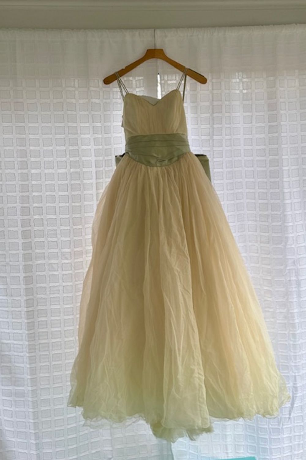 Christian Dior Romantic Blush Tulle W/ Veil and Hair Comb Roses 8