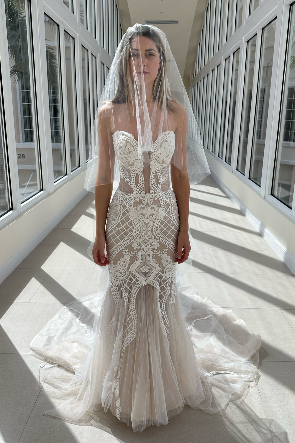 Mark Ingram Custom Pallas Couture with Veil 2