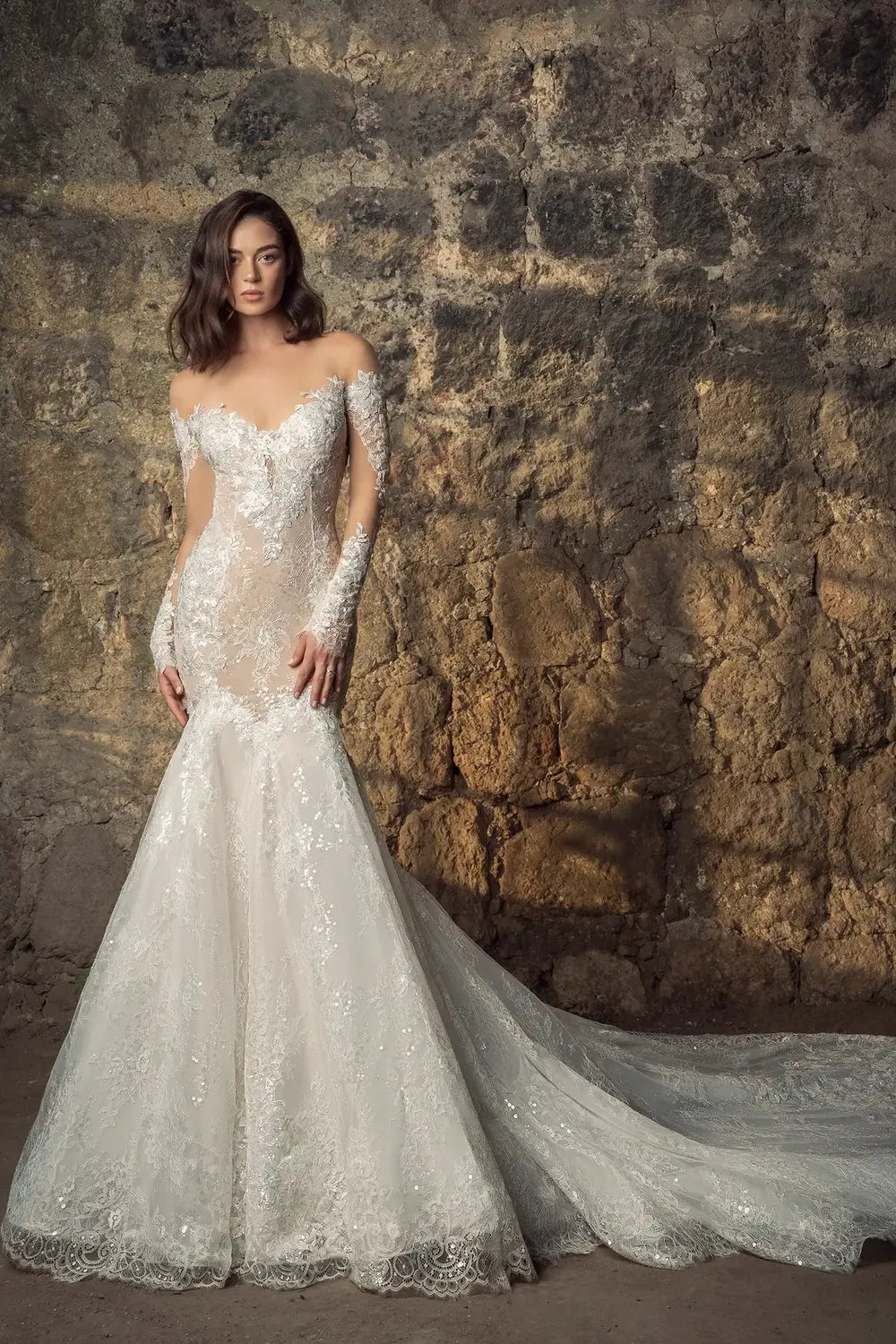 Sample Pnina Tornai 4870pt Wedding Dress