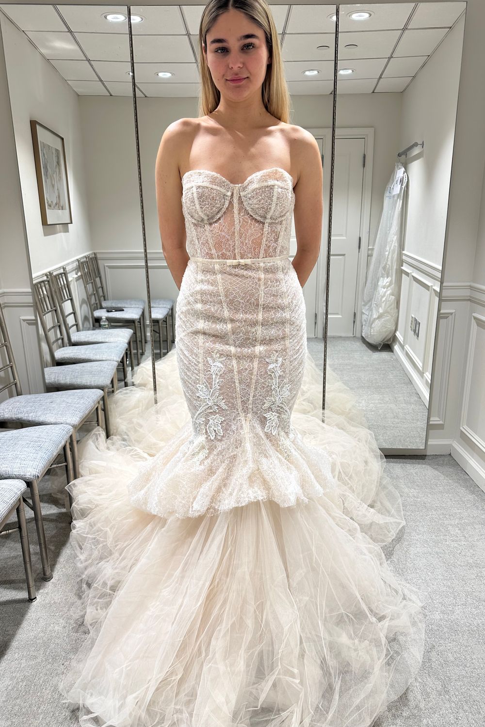 Never Worn Berta Privee 22- P08 Wedding Dress