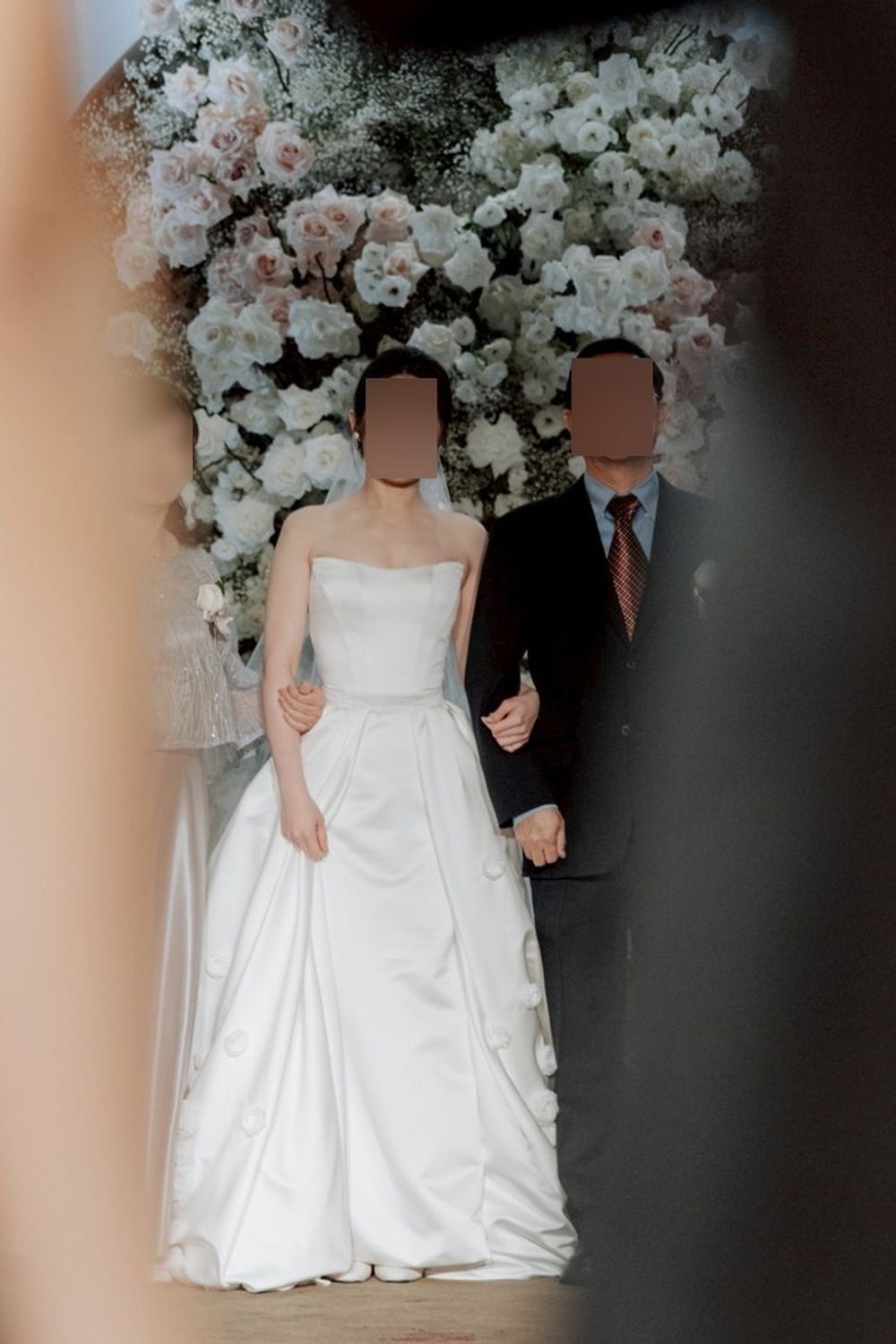 Nicole and Felicia SE042 Custom Dress with Matching Veil 12