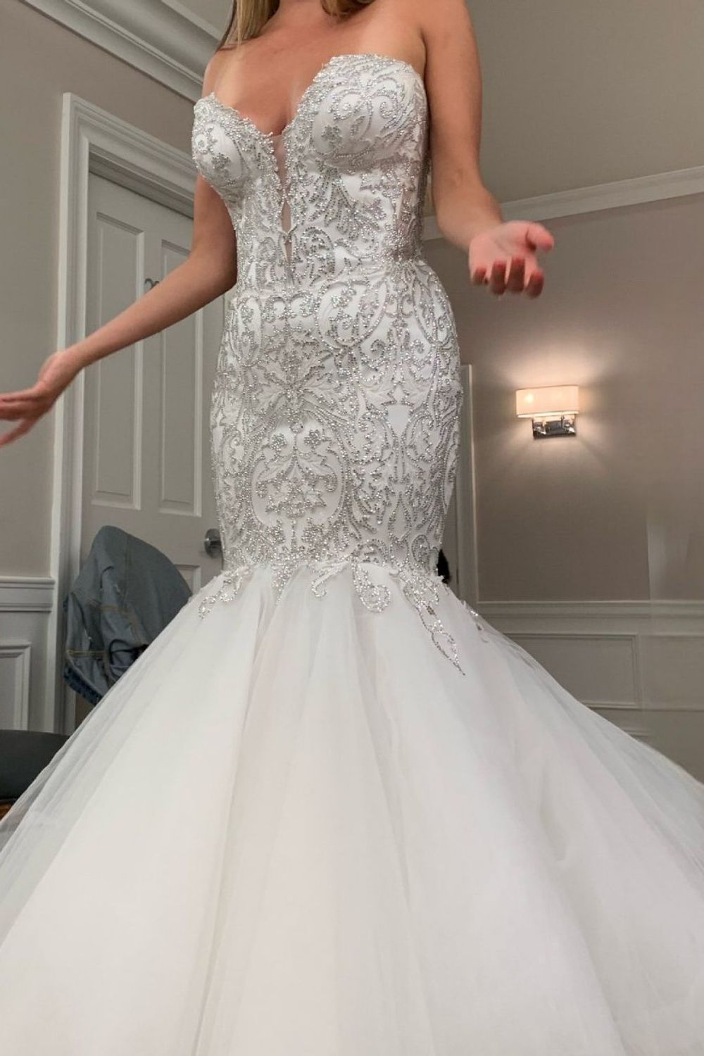 Sample Pnina Tornai 4933T Wedding Dress Sample Pnina Tornai 4933T Wedding Dress