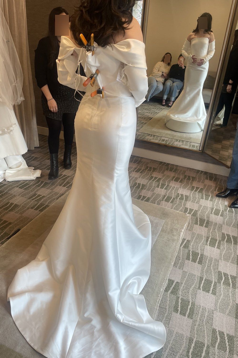 Reem Acra Strapless 1