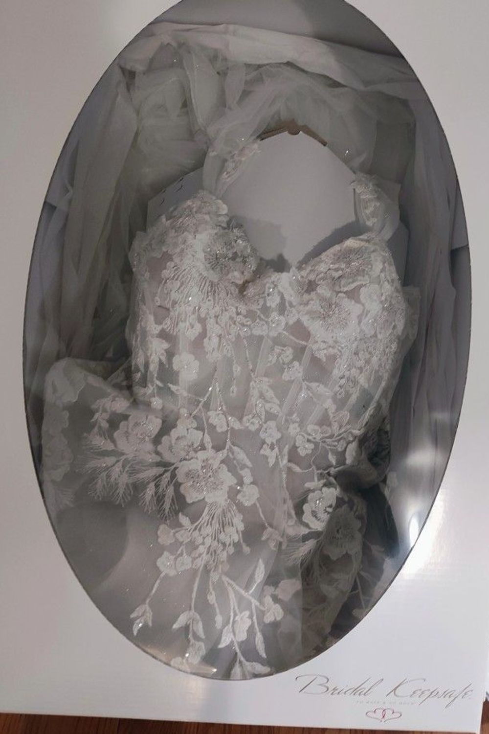 Galina Signature Galina Floral Tulle Wedding Dress 1
