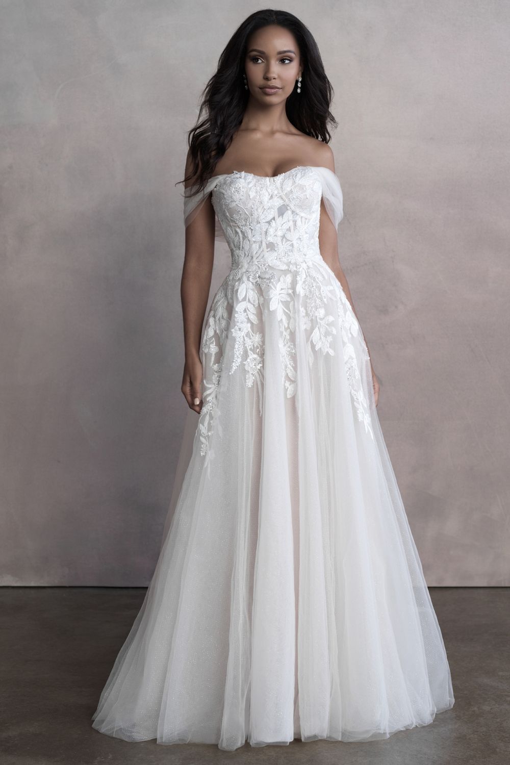 Allure Bridals 9803 with Veil 6