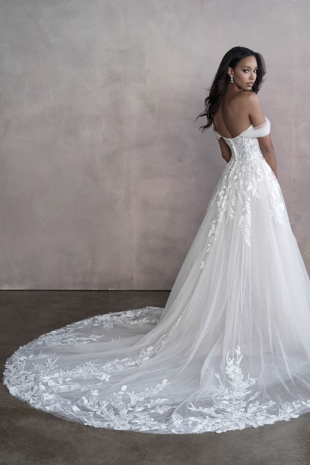 Allure Bridals 9803 with Veil 4