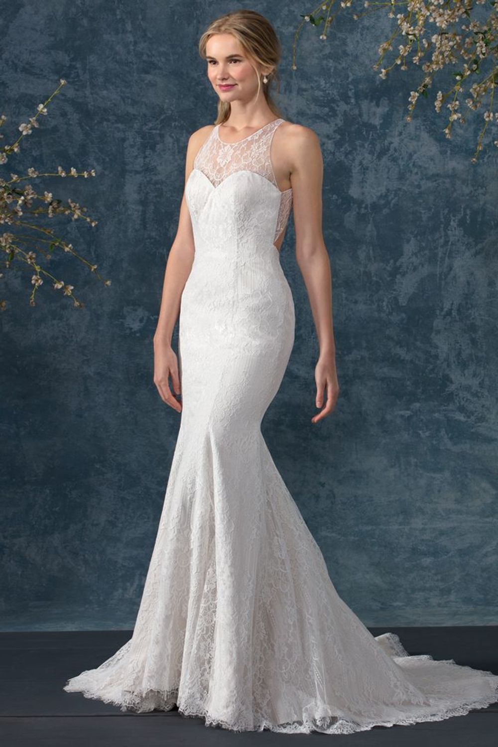 Casablanca Bridal Bl246 Cerulean 0