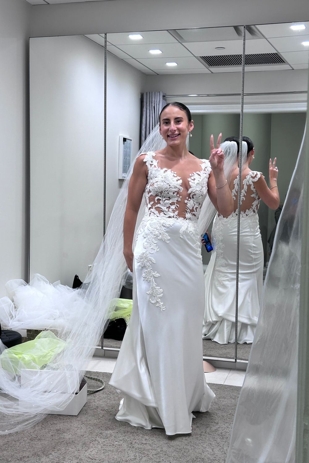 Tony Ward Couture Harmonica Dress 4