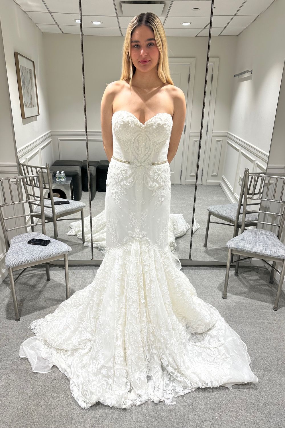 Never Worn Inbal Dror BR 15-16 Wedding Dress Never Worn Inbal Dror BR 15-16 Wedding Dress