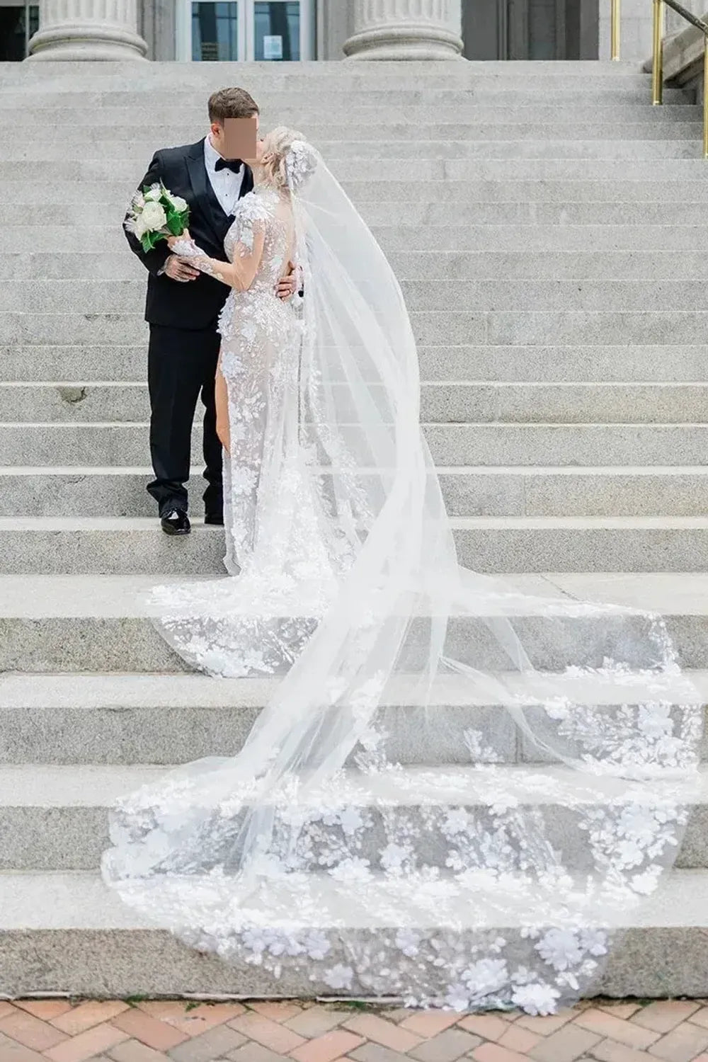 Pnina Tornai 4963T with Veil 6