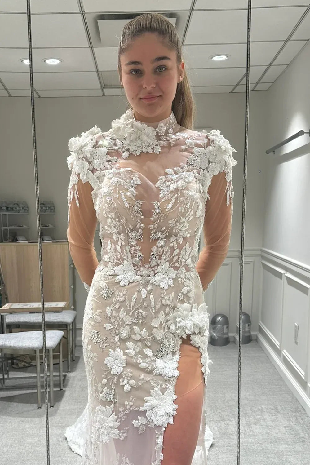 Pnina Tornai 4963T with Veil 11