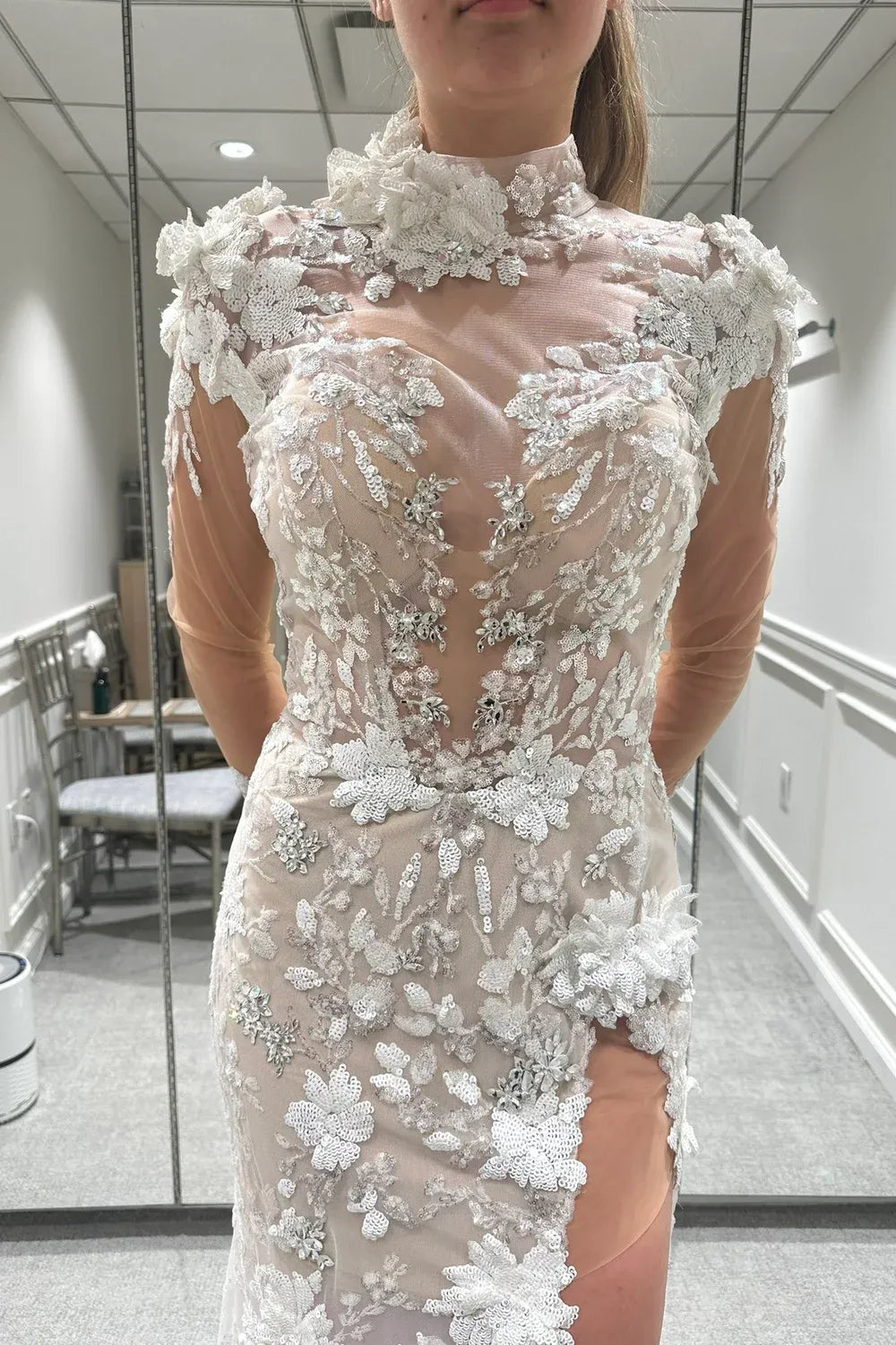 Pnina Tornai 4963T with Veil 8