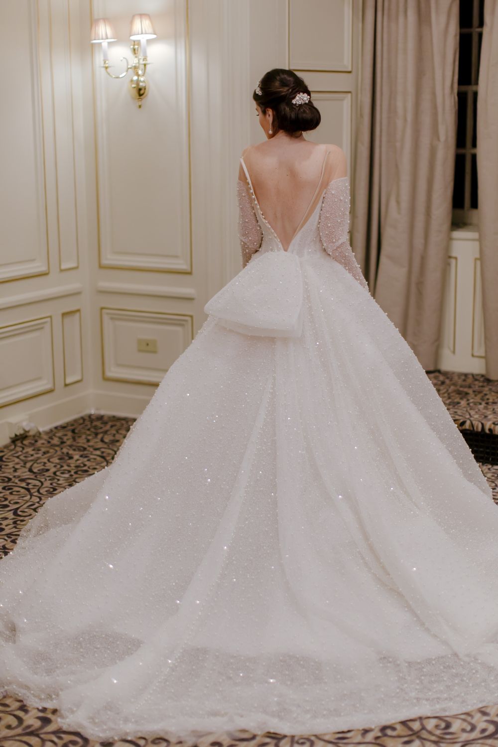 Rita Vinieris Semi-Custom Emma/Teagan Style with Veil 1