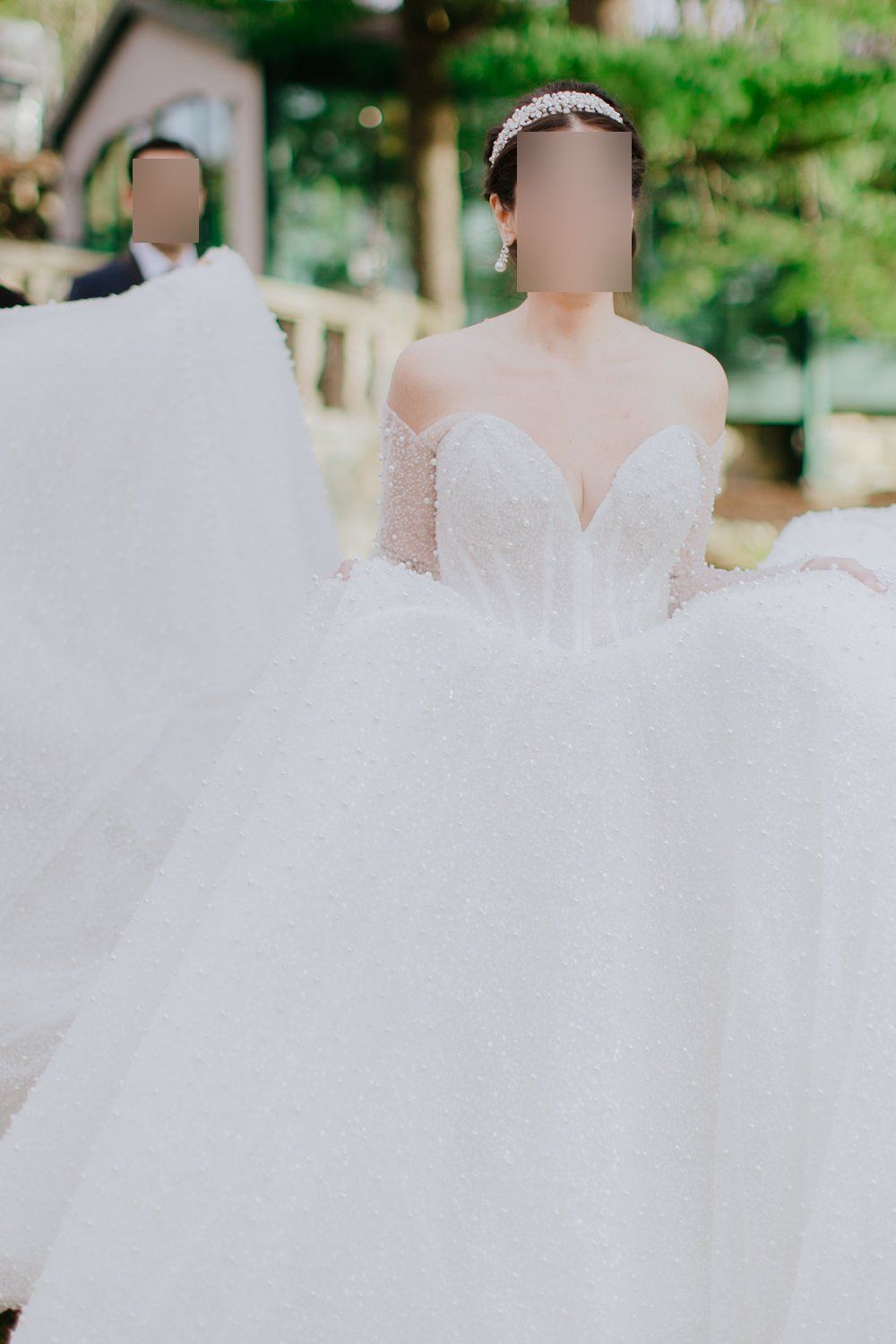 Rita Vinieris Semi-Custom Emma/Teagan Style with Veil 5