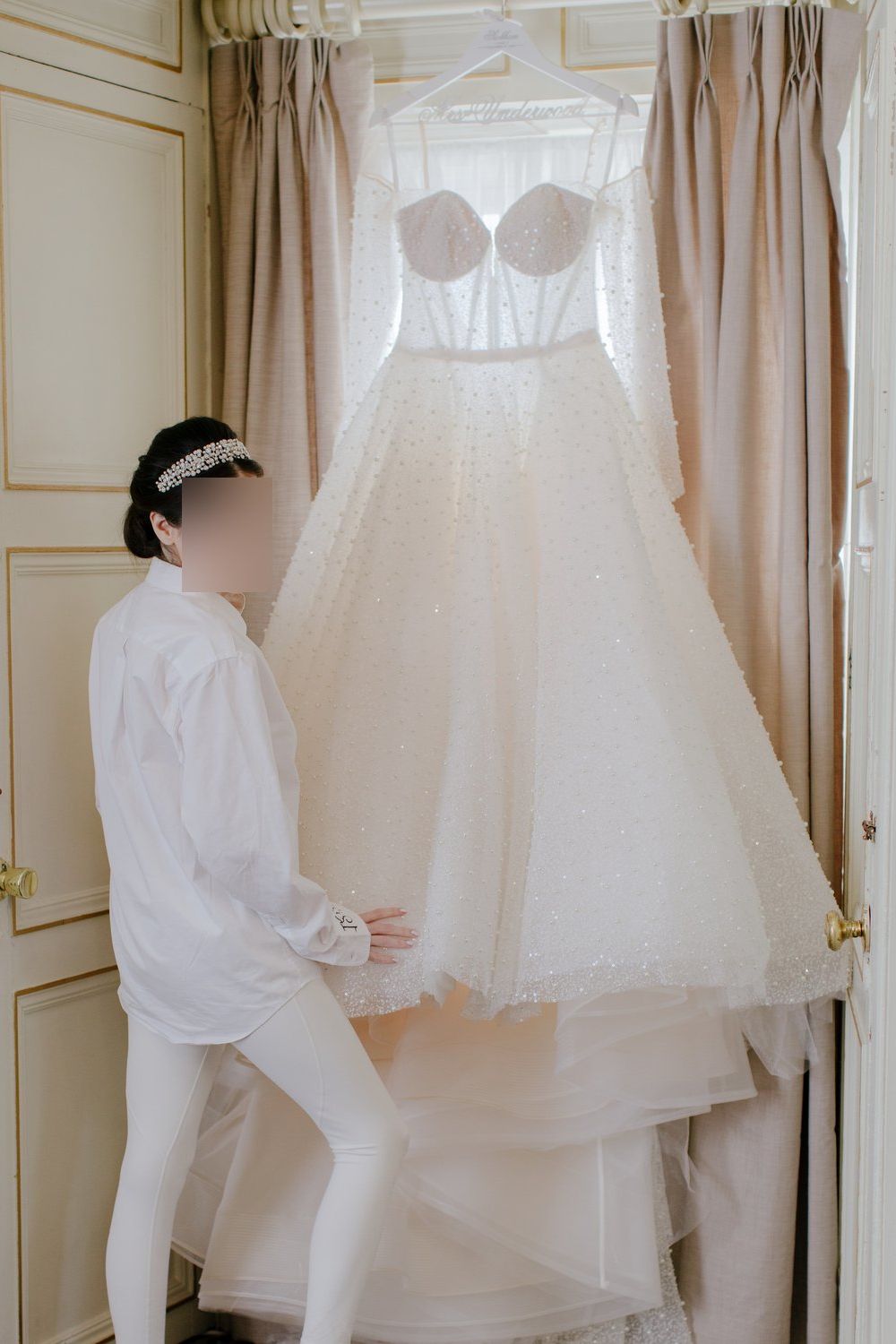 Rita Vinieris Semi-Custom Emma/Teagan Style with Veil 7
