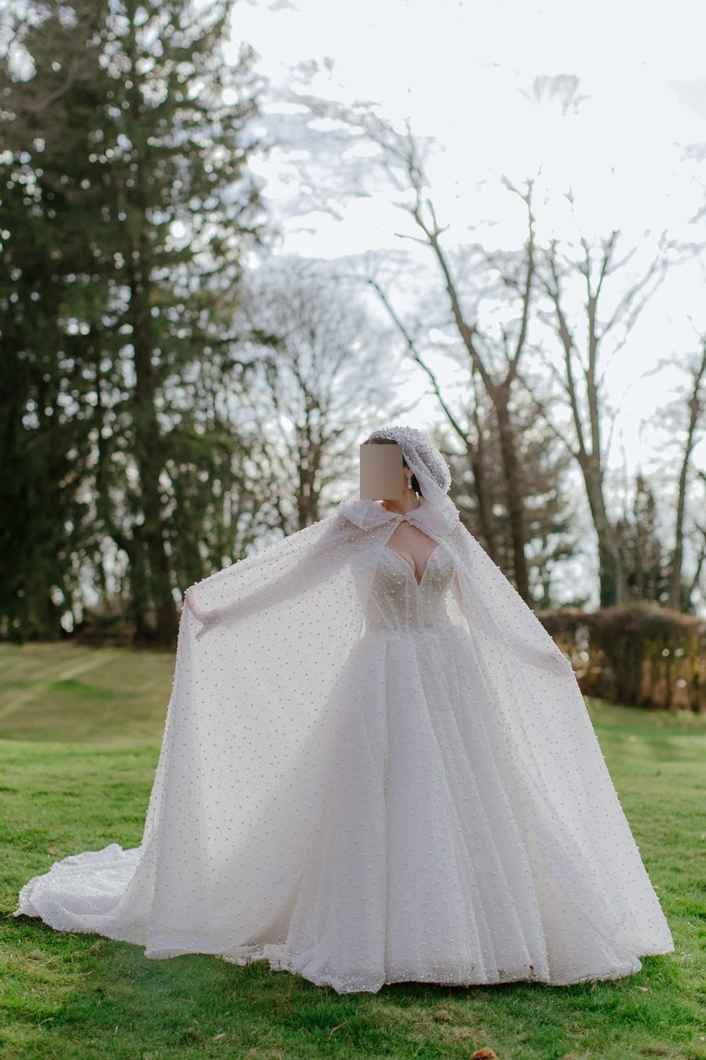 Rita Vinieris Semi-Custom Emma/Teagan Style with Veil 11