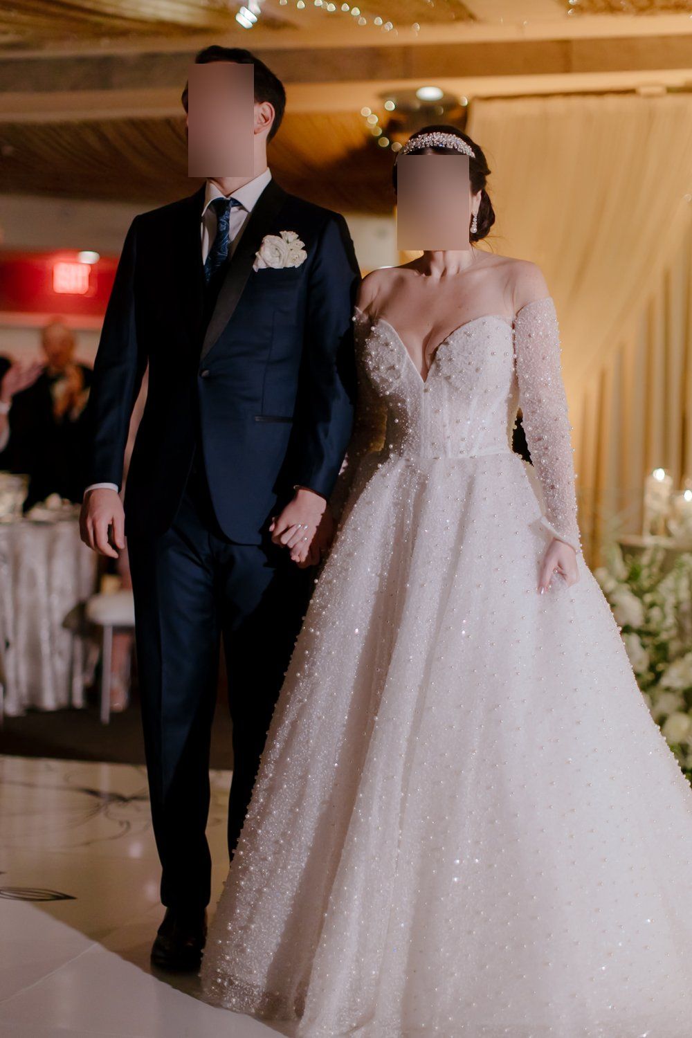 Rita Vinieris Semi-Custom Emma/Teagan Style with Veil 4