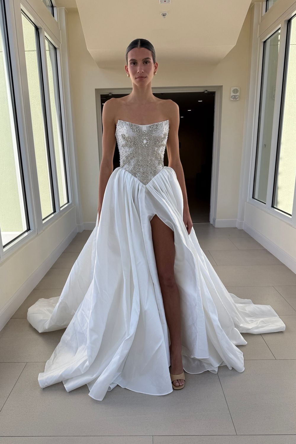 Never Worn Kim Kassas Couture Doreah Wedding Dress