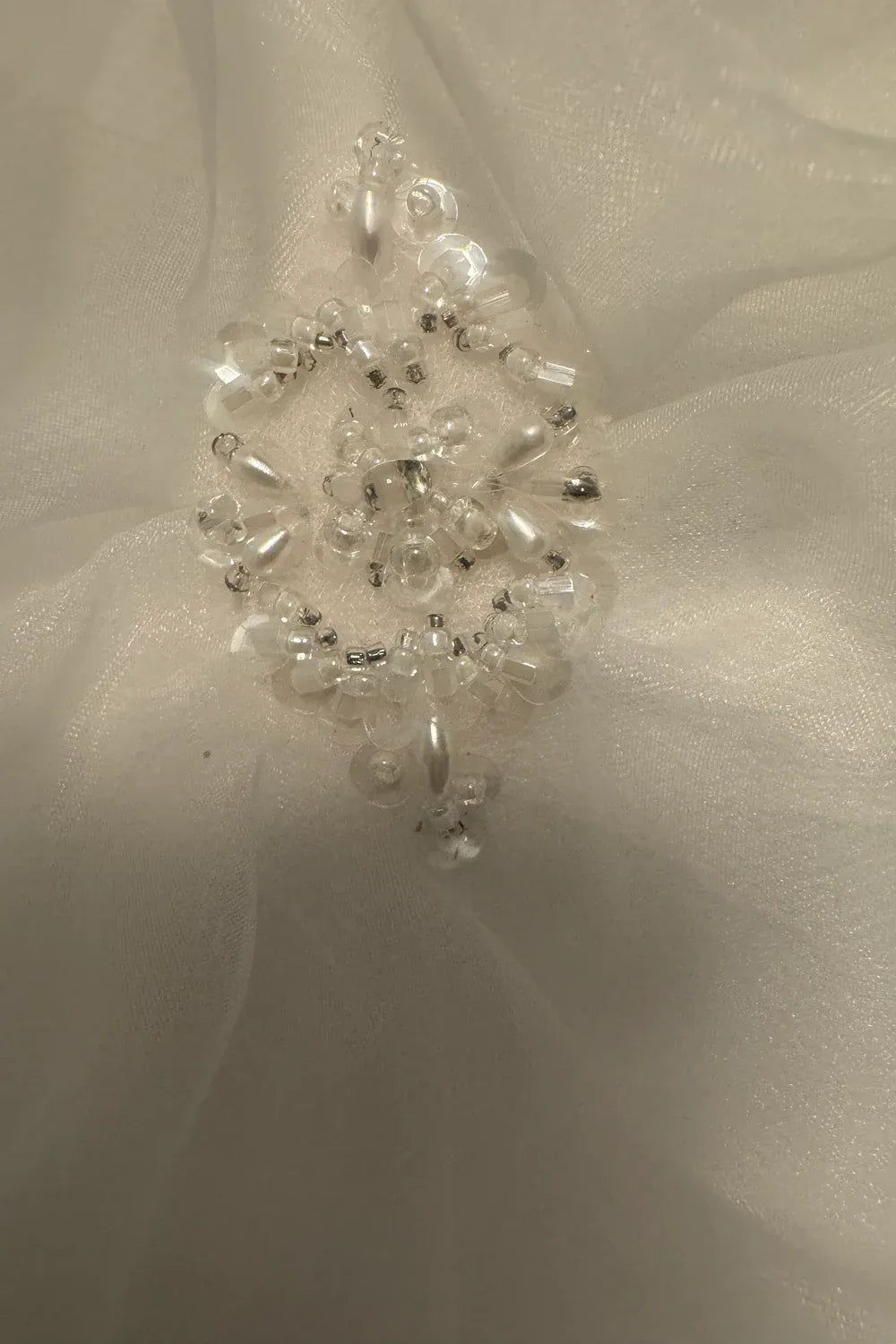 Oleg Cassini Strapless beaded bodice ballgown 5