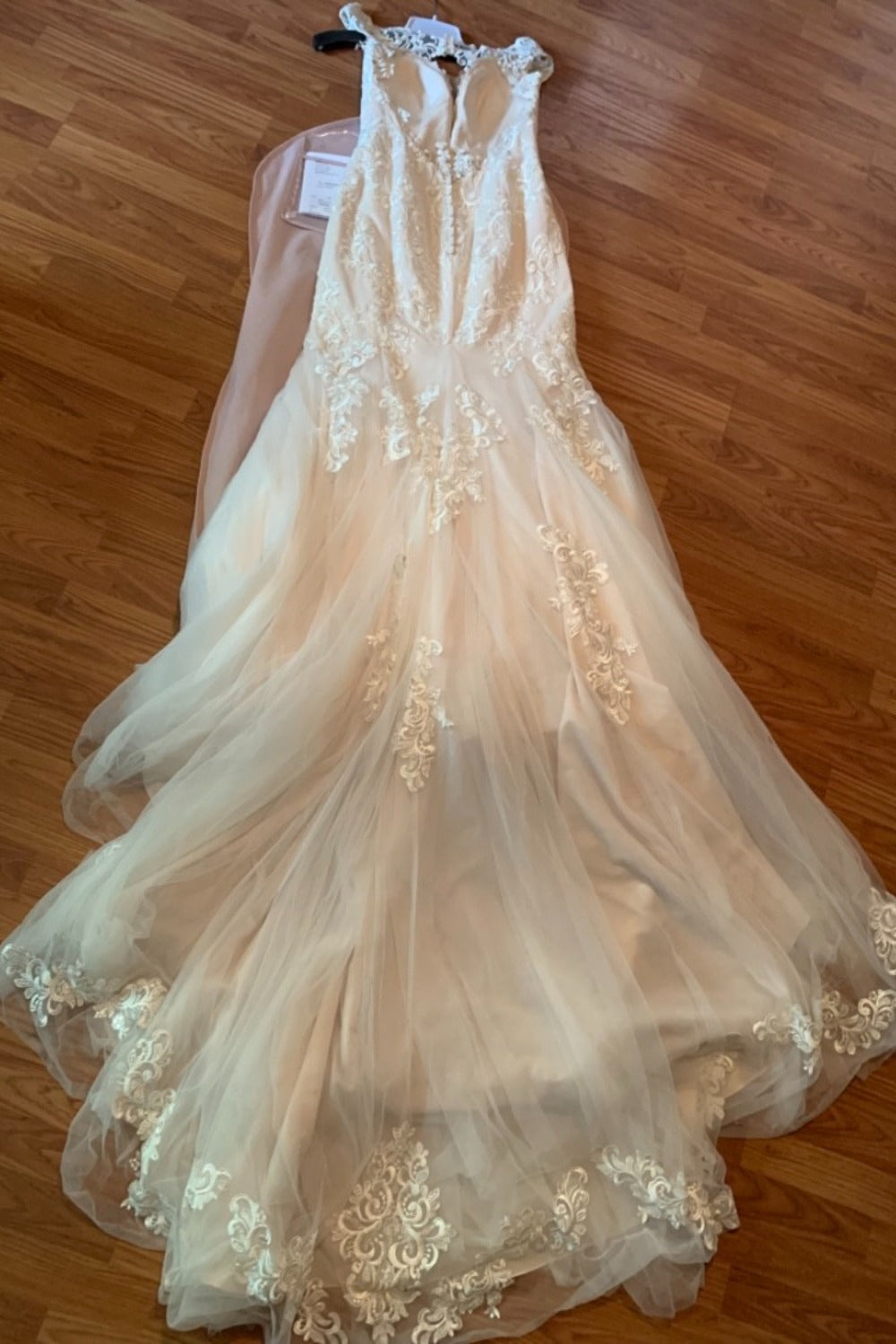 Stella York- 6731 Ivory Lace/Tulle/Ivory Gown/Java Tulle -5