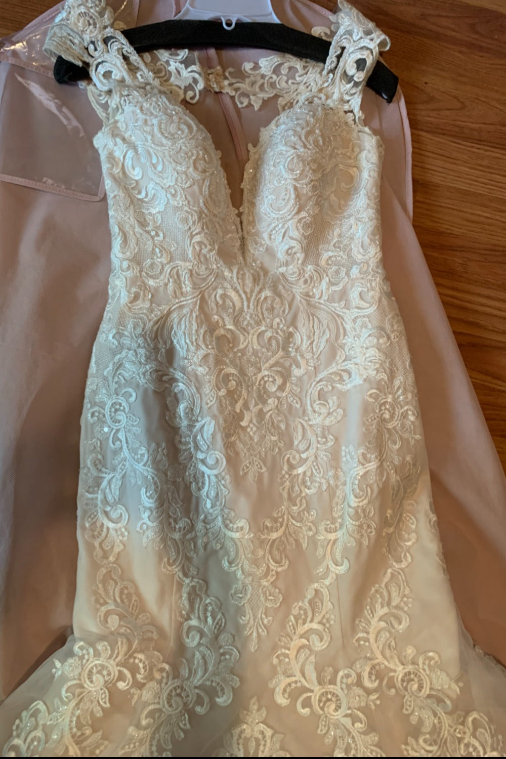 Stella York- 6731 Ivory Lace/Tulle/Ivory Gown/Java Tulle -2