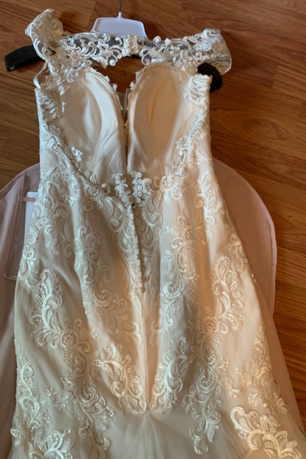 Stella York- 6731 Ivory Lace/Tulle/Ivory Gown/Java Tulle -3