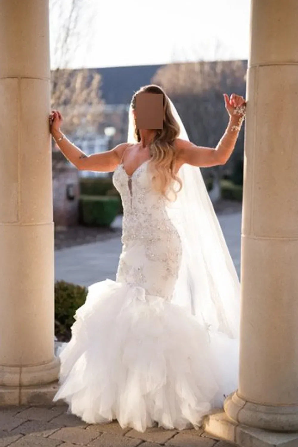 Pnina Tornai 4458 with Veil 1