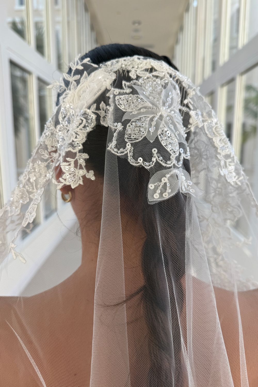 Kitty Chen Matea with Veil and Sleeves 9