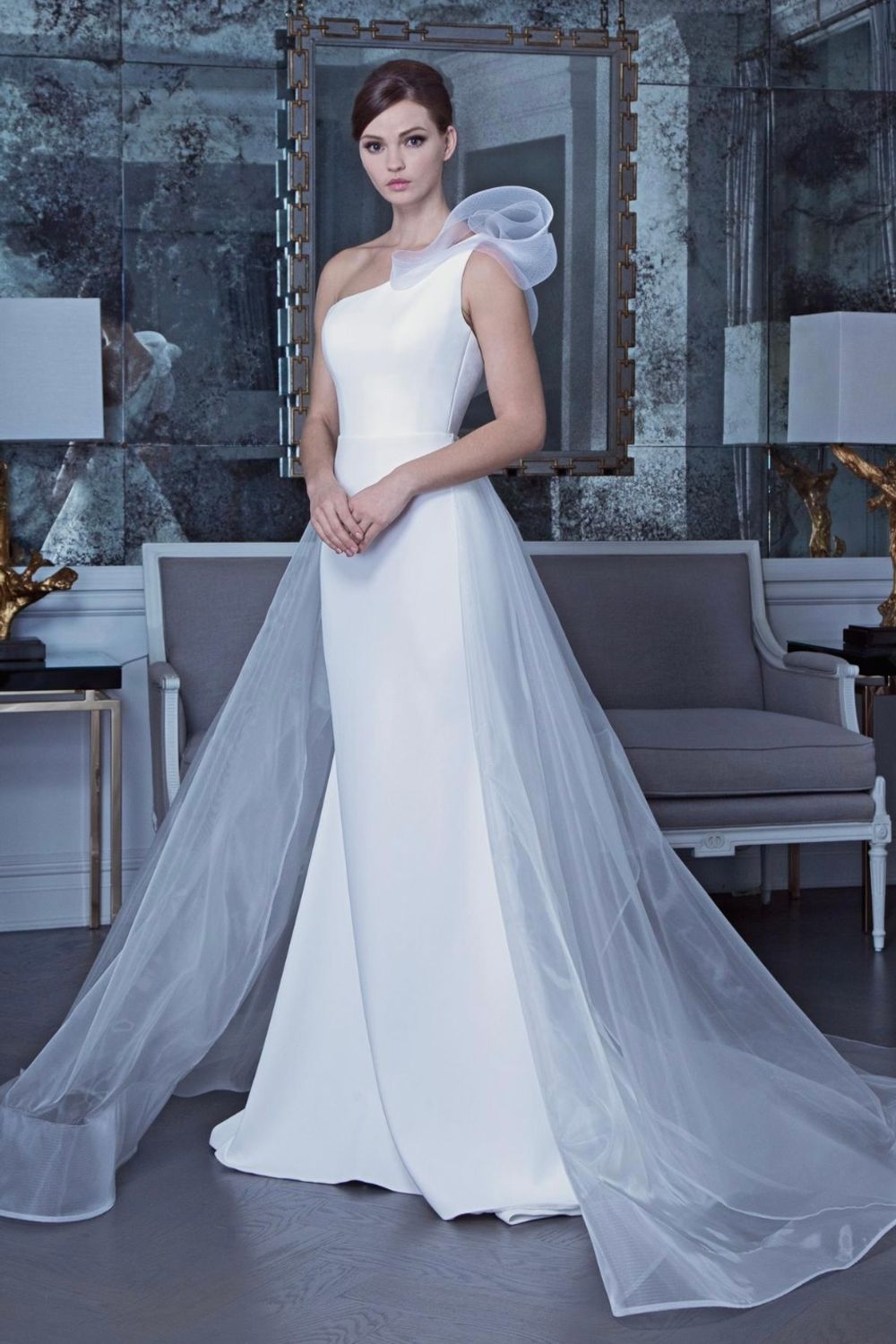 knee length dresses for ladies Never Worn Romona Keveza RK9504 Wedding Dress