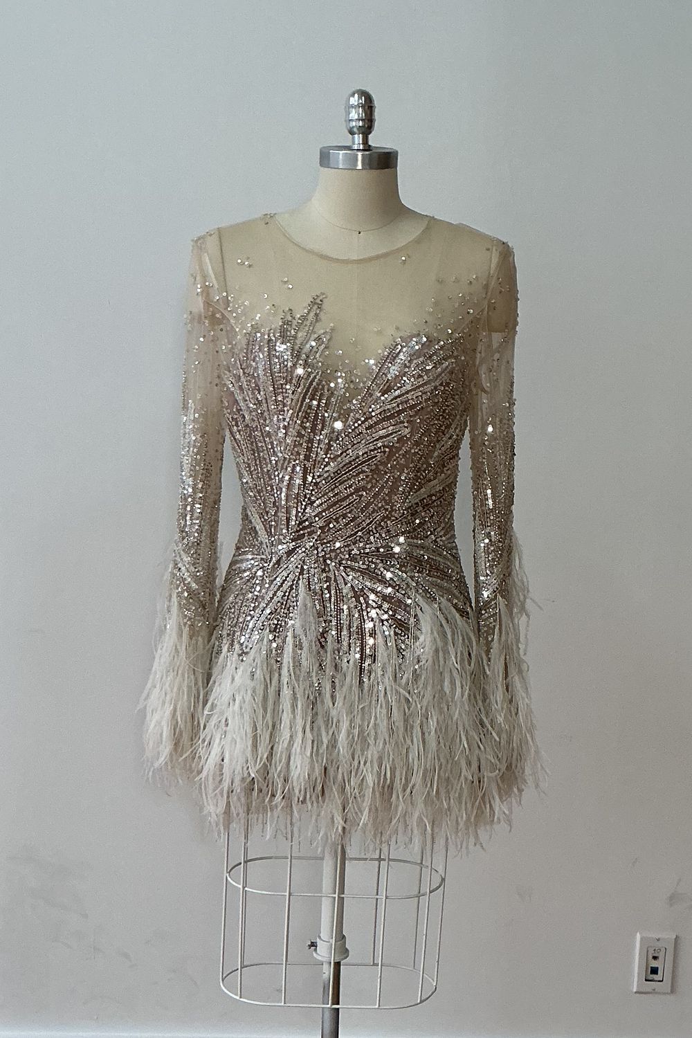 The Modern Bride's Guide to Nicole and Felicia Mini Wedding Dresses