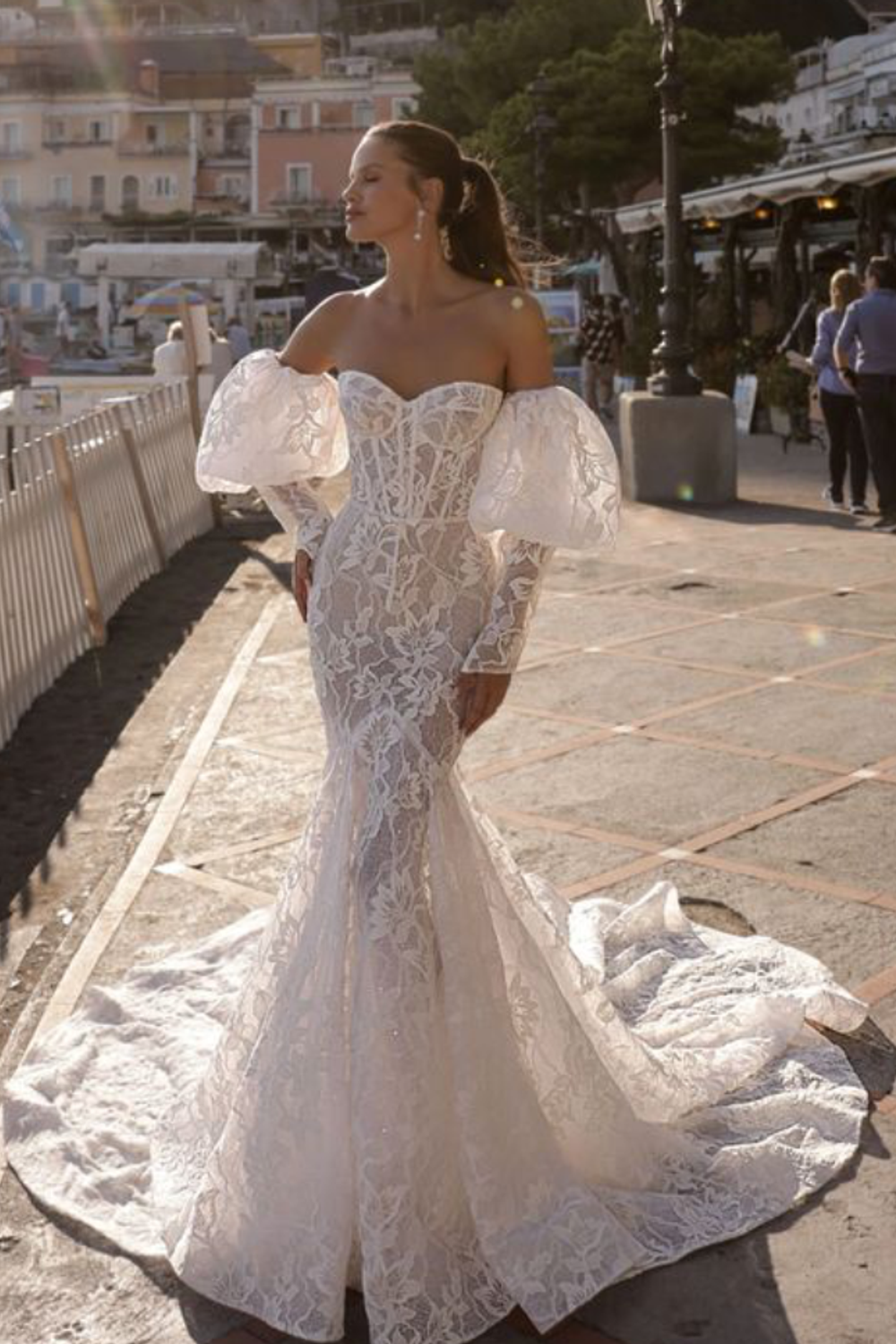 The Romantic Allure of Eden Aharon's Fit and Flare Mastery
