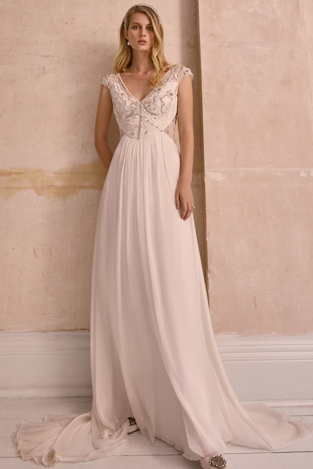 The Art of Understated Glamour: Temperley London Sheath Wedding Dresses