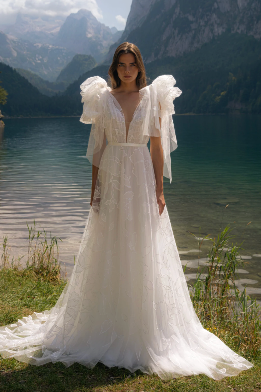 The Ethereal Romance of Daalarna Couture's A-Line Masterpieces