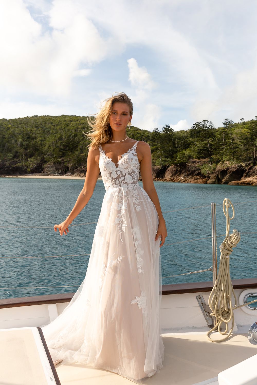 The Romance of Madi Lane: Where Modern Elegance Meets Timeless A-Line Grace