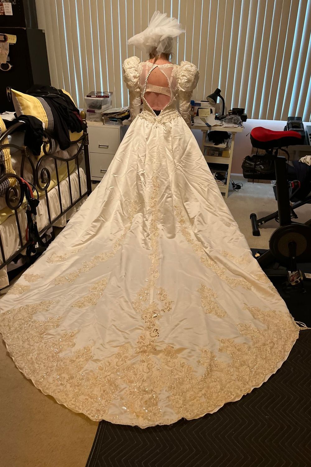 Once Upon a Hem: The Bridal Reflections Ball Gown That Dreams Are Made Of