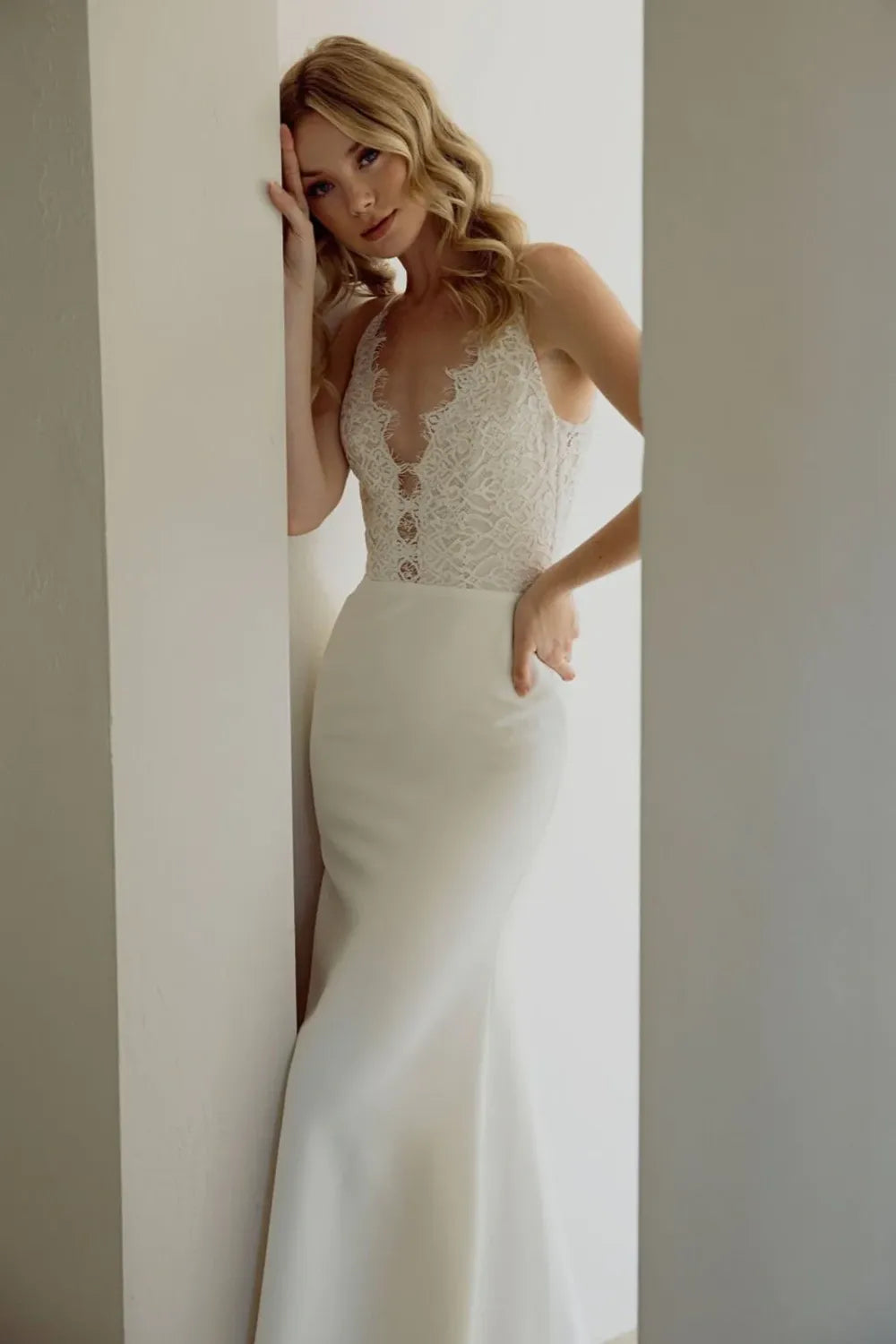 The Understated Bride: Why Scout's Sheath Gowns Are Having a Moment