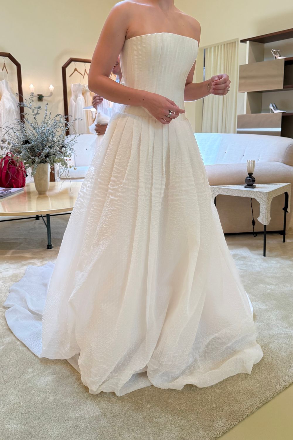 The Art of Understated Glamour: Danielle Frankel A-Line Wedding Dresses