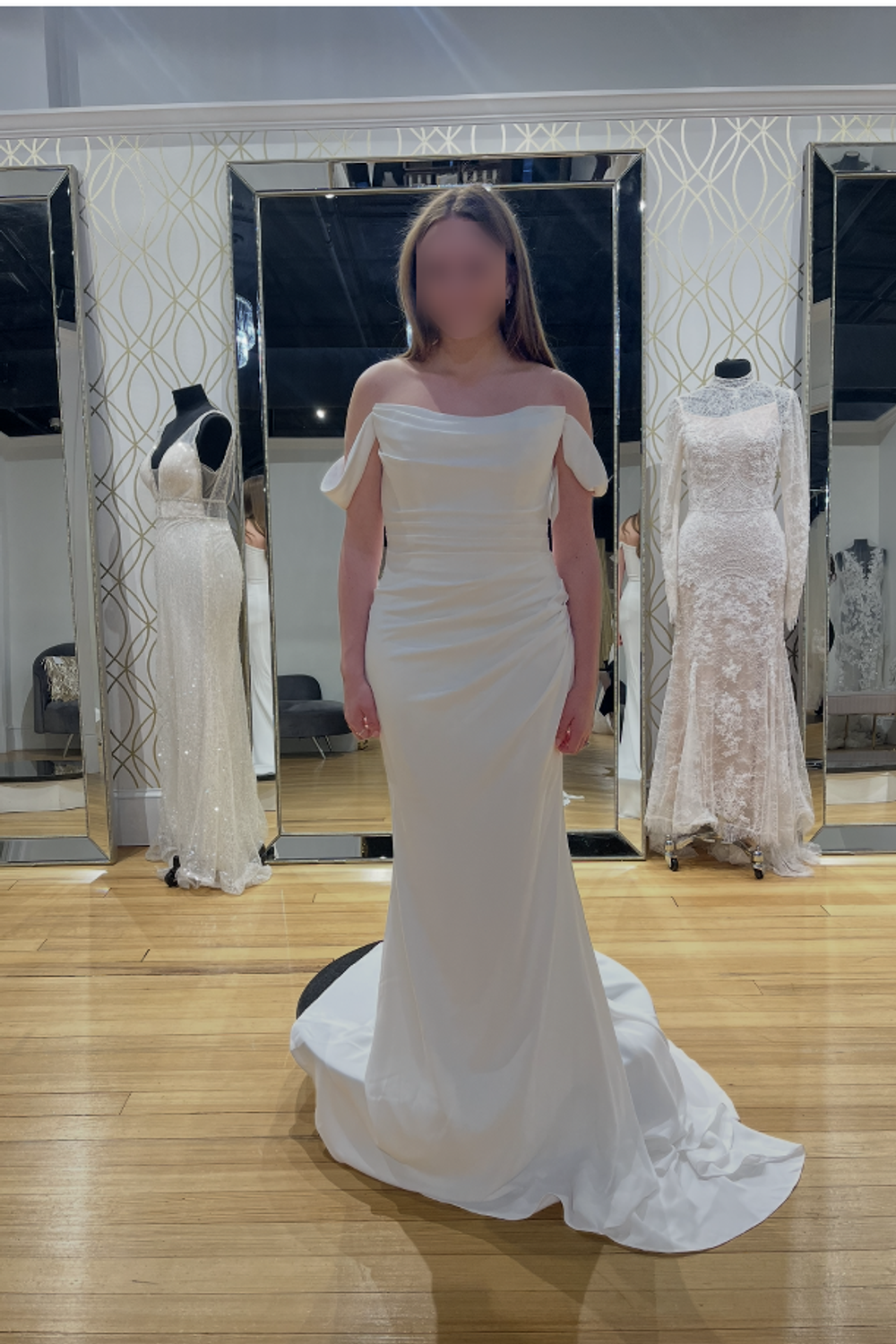 Understated and Utterly Chic: Stacia Sheath Gowns Under $2,400
