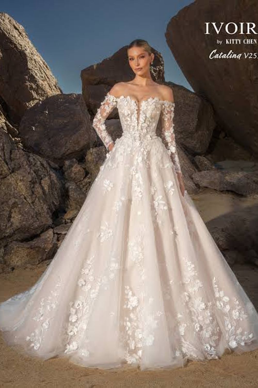 The A-Line Reimagined: Ivoire by Kitty Chen's Timeless Bridal Vision
