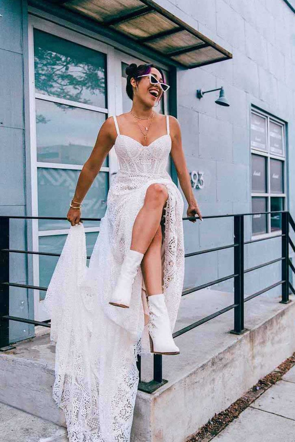 Where the Barn Meets the Ballgown: Dressing for a Rustic Chic Wedding