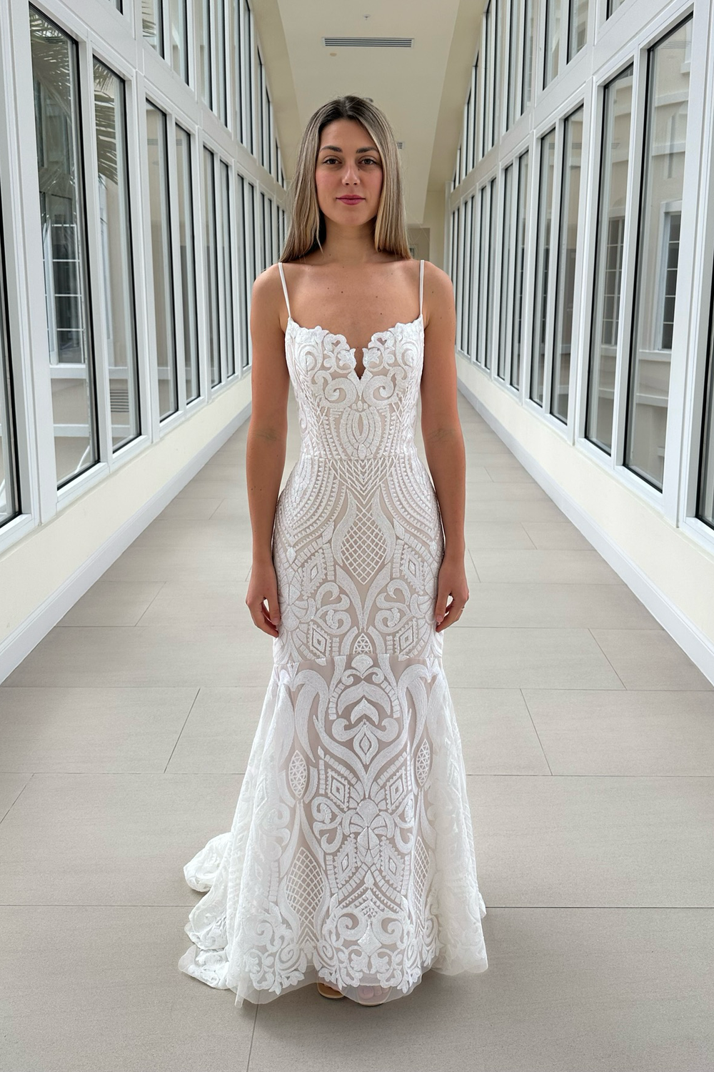 The Effortless Romance of Hayley Paige's Fit-and-Flare Silhouettes