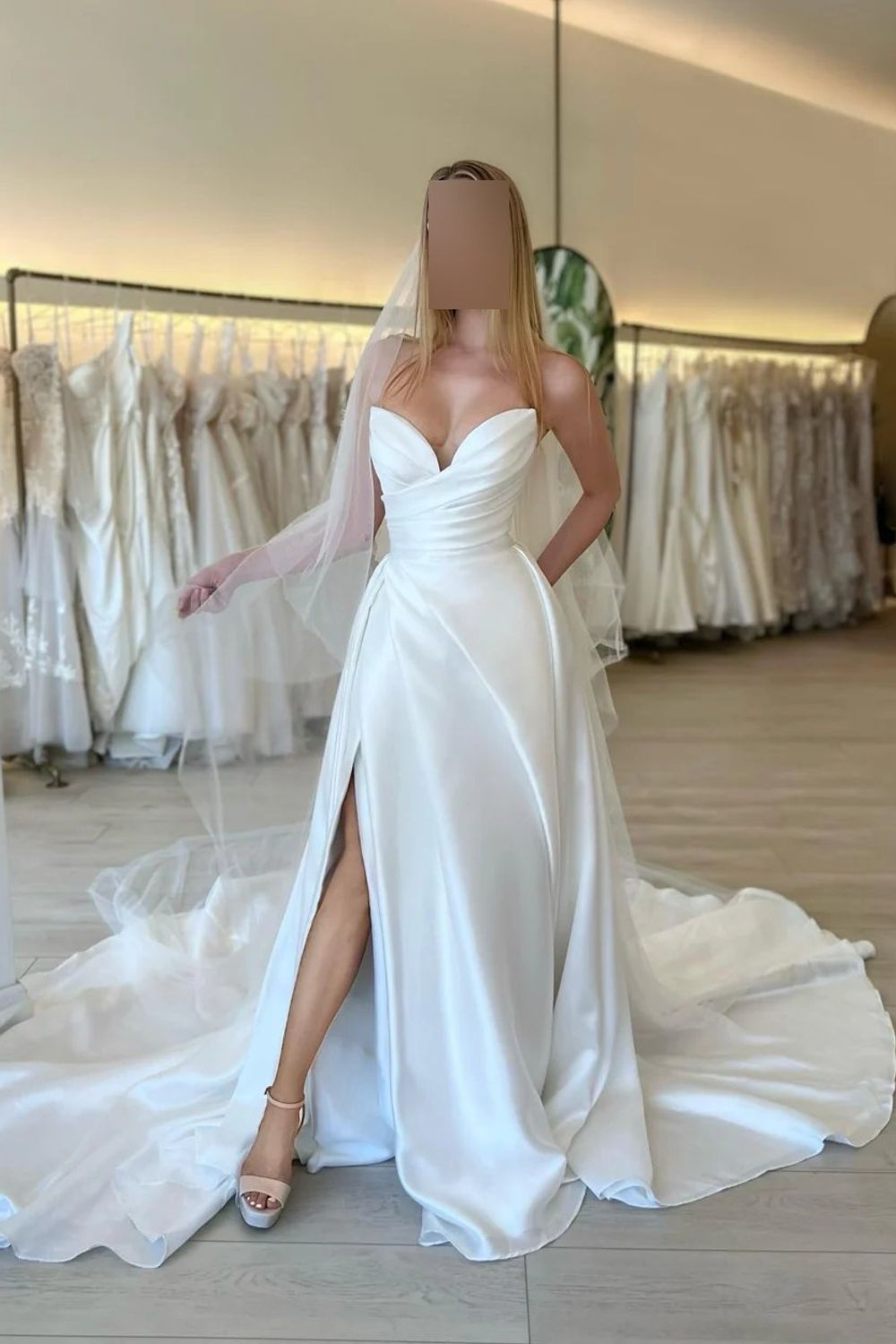 Continental Romance: The Calipso Gown from European Design House