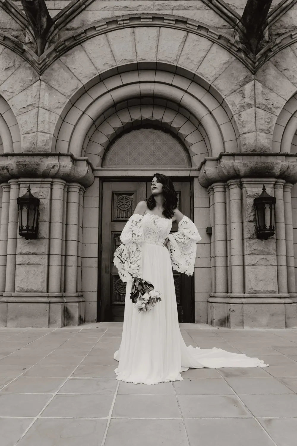 Bare Shoulders, Big Romance: The Off-the-Shoulder Wedding Dress Guide