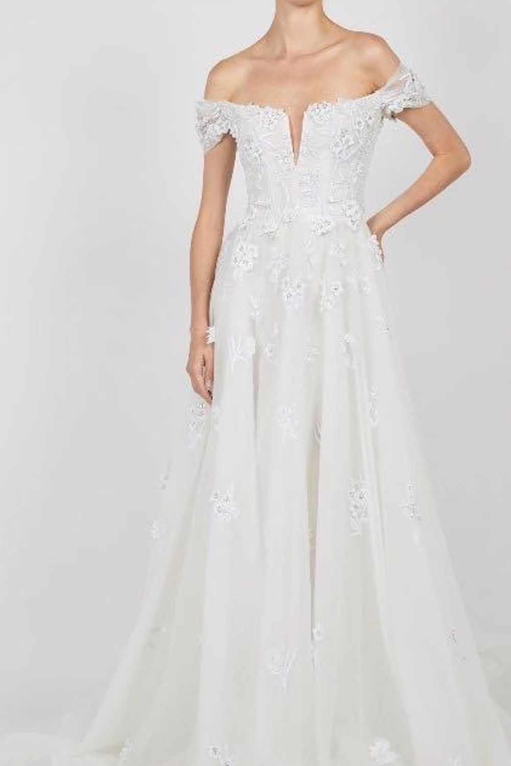 The Romance of Off-the-Shoulder Wedding Dresses: Timeless Elegance Redefined