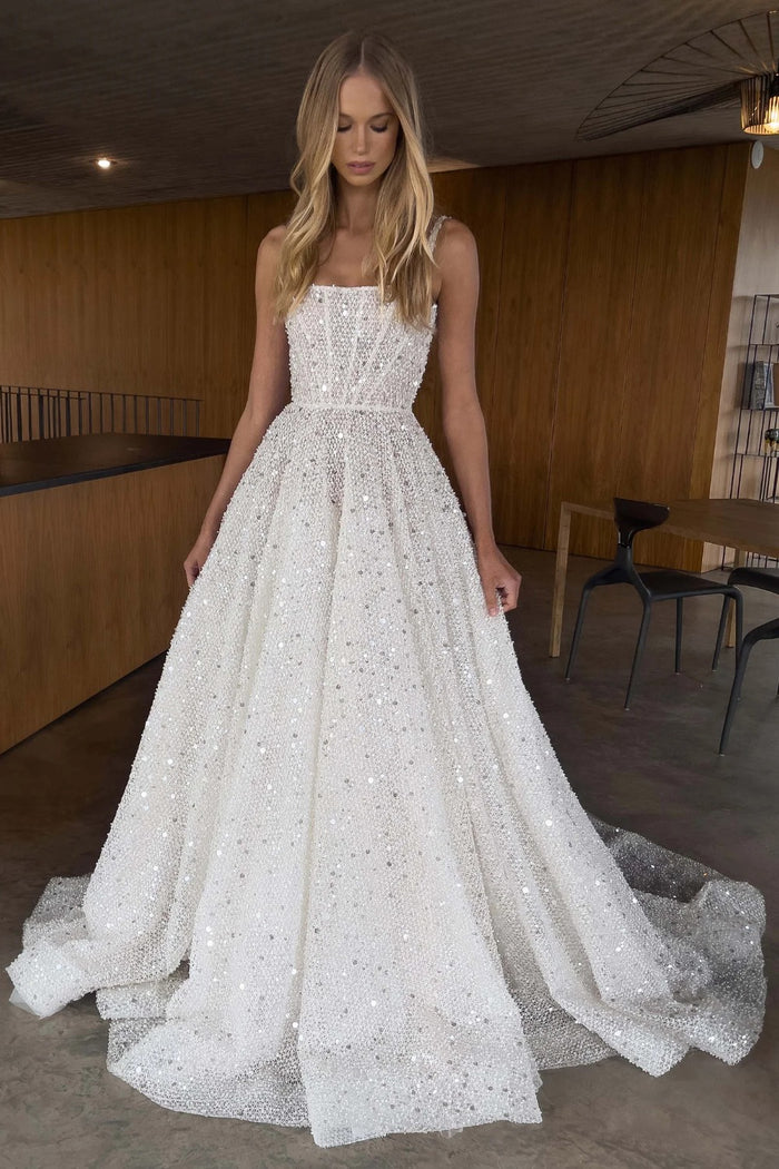 Floor Length Wedding Dress