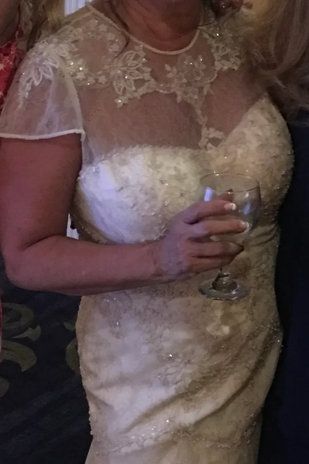 David’s Bridal A line 1